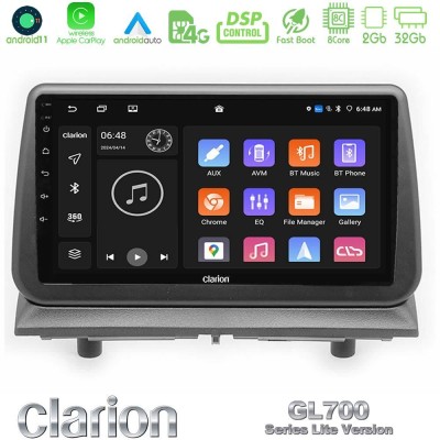 Clarion GL700 Lite Series Dodge Nitro 2007-2011 8Core Android11 2+32GB Navigation Multimedia Tablet 9