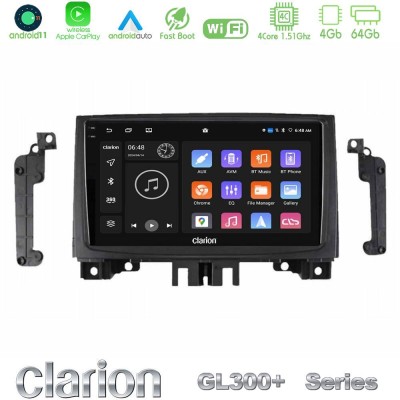 Clarion GL300+ Series 4Core Android11 4+64GB  Mercedes Sprinter/VW Crafter 2006-2018 Navigation Multimedia Tablet 9