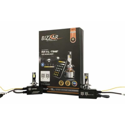 Bizzar R6X CanBus H4 LED Intelligent Head Light With Real Time Color Temp