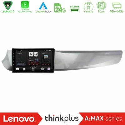 Lenovo Thinkplus A2MAX Series 8Core Android15 4+64GB  Alfa Romeo Giulietta 2010-2014 Navigation Multimedia Tablet 9