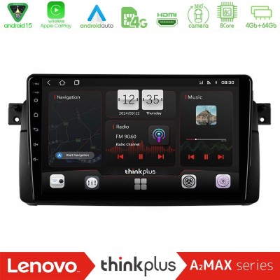 Lenovo Thinkplus A2MAX Series 8Core Android15 4+64GB  BMW E46 Navigation Multimedia Tablet 9