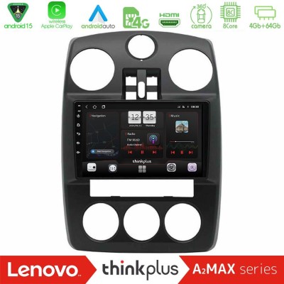 Lenovo Thinkplus A2MAX Series 8Core Android15 4+64GB  Chrysler PT-Cruiser 2000-2005 Navigation Multimedia Tablet 9