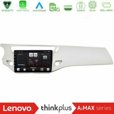 Lenovo Thinkplus A2MAX Series 8Core Android15 4+64GB  Citroen C3 2009-2016 Navigation Multimedia Tablet 9