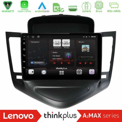 Lenovo Thinkplus A2MAX Series 8Core Android15 4+64GB     Chevrolet Cruze 2009-2012 Navigation Multimedia Tablet 9