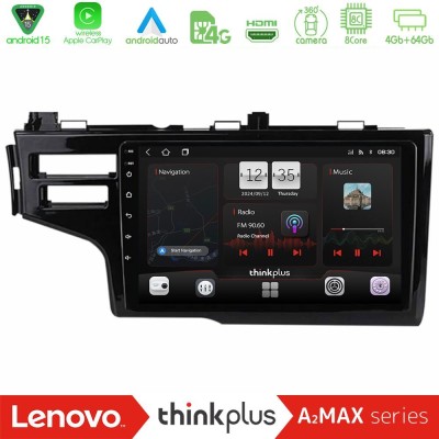 Lenovo Thinkplus A2MAX Series 8Core Android15 4+64GB  Honda Jazz 2013-2020 Navigation Multimedia Tablet 9