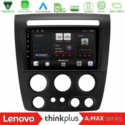 Lenovo Thinkplus A2MAX Series 8Core Android15 4+64GB  Hummer H3 2005-2009 Navigation Multimedia Tablet 9