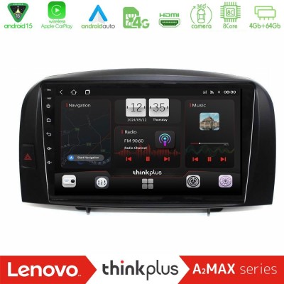 Lenovo Thinkplus A2MAX Series 8Core Android15 4+64GB Hyundai Sonata 2005-2009 Navigation Multimedia Tablet 10