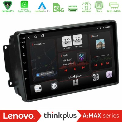 Lenovo Thinkplus A2MAX Series 8Core Android15 4+64GB  Mercedes C/CLK/G Class (W203/W209) Navigation Multimedia Tablet 9