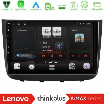 Lenovo Thinkplus A2MAX Series 8Core Android15 4+64GB  Mercedes Vito/Viano 2003-2006 Navigation Multimedia Tablet 10
