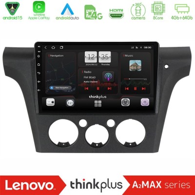 Lenovo Thinkplus A2MAX Series 8Core Android15 4+64GB Mitsubishi Outlander 2002 – 2007 Navigation Multimedia Tablet 9