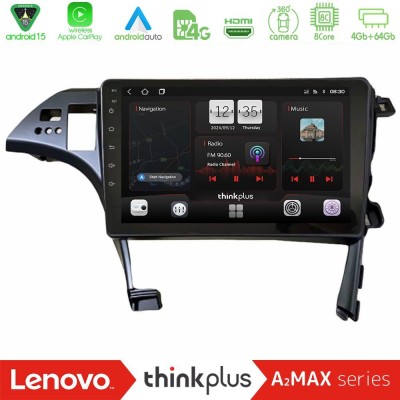 Lenovo Thinkplus A2MAX Series 8Core Android15 4+64GB  Toyota Prius 2010-2015 Navigation Multimedia Tablet 10