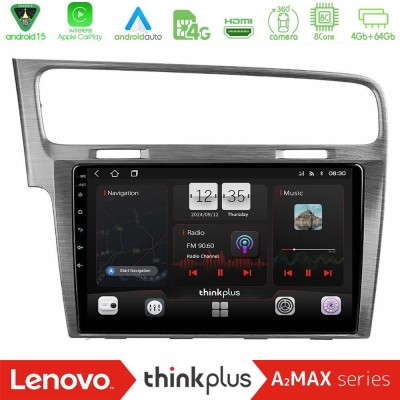 Lenovo Thinkplus A2MAX Series 8Core Android15 4+64GB  VW GOLF 7 Navigation Multimedia Tablet 10
