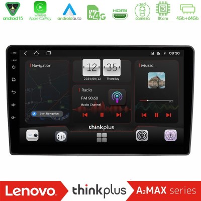 Lenovo Thinkplus A2MAX Series 8Core Android15 4+64GB  VW Passat Navigation Multimedia Tablet 9