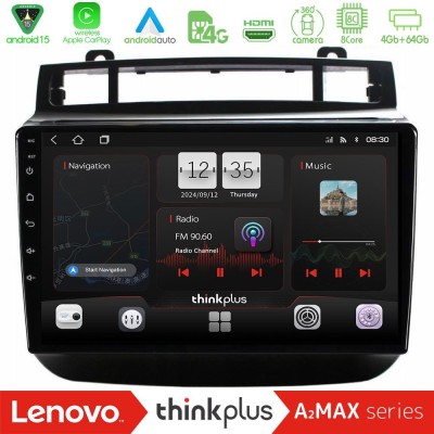 Lenovo Thinkplus A2MAX Series 8Core Android15 4+64GB VW Touareg 2011-2018 Navigation Multimedia Tablet 9