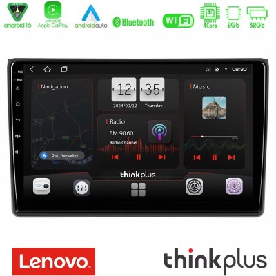 Lenovo Thinkplus Series 4Core Android15 2+32GB  Audi A4 B7 Navigation Multimedia Tablet 9