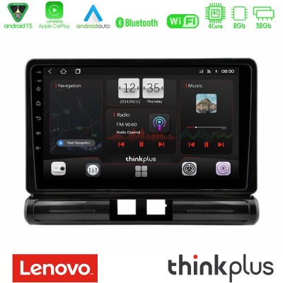 Lenovo Thinkplus Series 4Core Android15 2+32GB  Citroen C3 2016-> Navigation Multimedia Tablet 9