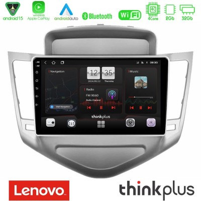 Lenovo Thinkplus Series 4Core Android15 2+32GB  Chevrolet Cruze 2009-2012 Navigation Multimedia Tablet 9