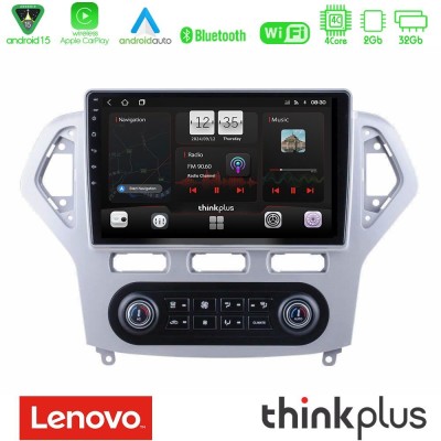 Lenovo Thinkplus Series 4Core Android15 2+32GB  Ford Mondeo 2007-2011 (Auto A/C) Navigation Multimedia Tablet 10