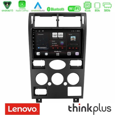 Lenovo Thinkplus Series 4Core Android15 2+32GB  Ford Mondeo 2001-2004 Navigation Multimedia Tablet 9