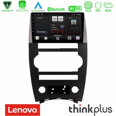 Lenovo Thinkplus Series 4Core Android15 2+32GB  Jeep Commander 2007-2008 Navigation Multimedia Tablet 9