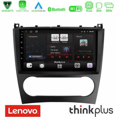 Lenovo Thinkplus Series 4Core Android15 2+32GB  Mercedes W203 Facelift Navigation Multimedia Tablet 9
