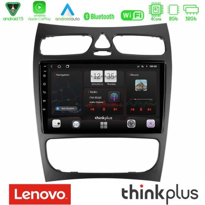 Lenovo Thinkplus Series 4Core Android15 2+32GB  Mercedes CLK Class W209 2000-2004 Navigation Multimedia Tablet 9