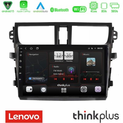Lenovo Thinkplus Series 4Core Android15 2+32GB  Suzuki Celerio 2014-2020 Navigation Multimedia Tablet 9