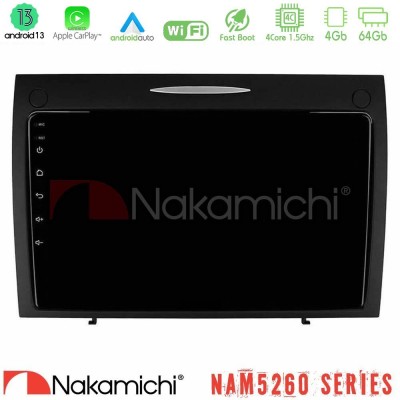 Nakamichi NAM5260 Series 4Core Android13 4+64GB Mercedes SLK Class Navigation Multimedia Tablet 9