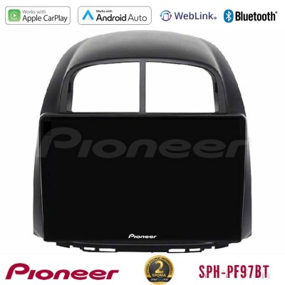 Pioneer SPH-PF97BT Series    Daihatsu Sirion/Subaru Justy Multimedia Station 9