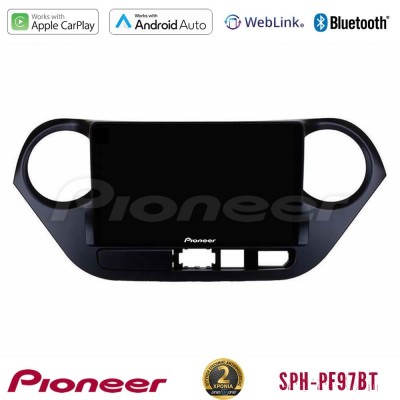 Pioneer SPH-PF97BT Series    Hyundai i10 2014-2020 Multimedia Station 9