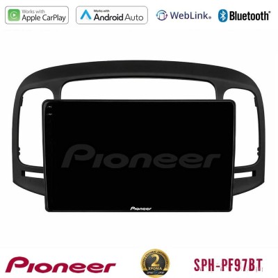 Pioneer SPH-PF97BT Series Hyundai Accent 2006-2011 Multimedia Station 9