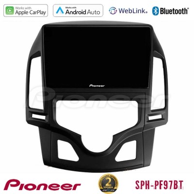 Pioneer SPH-PF97BT Series    Hyundai i30 2007-2012 Auto A/C Multimedia Station 9