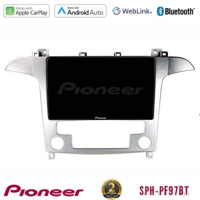 Pioneer SPH-PF97BT Series Ford S-Max 2006-2012    Multimedia Station 9