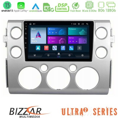 Bizzar Ultra Series Toyota FJ 2007-2014 8core Android13 8+128GB Navigation Multimedia Tablet 9