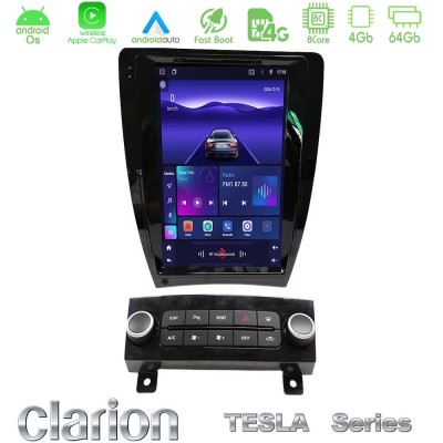 Clarion GL300 Tesla Series Android OS 8Core 4+64GB Audi A3 2008-2012 Navigation Multimedia Tablet 9.7