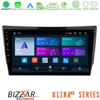 Bizzar Ultra Series Ssangyong Rexton 2002-2006 8core Android13 8+128GB Navigation Multimedia Tablet 9