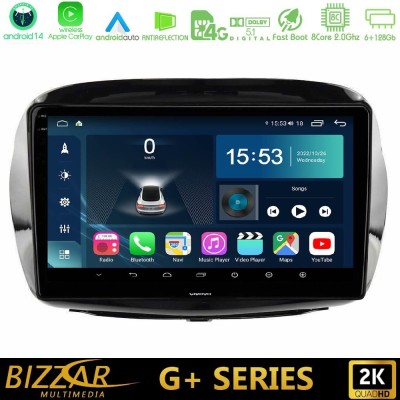 Bizzar G+ Series Honda FR-V 2004-2009 8core Android14 6+128GB Navigation Multimedia Tablet 10