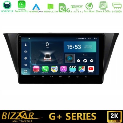 Bizzar G+ Series Iveco Daily 2014-2025 8core Android14 6+128GB Navigation Multimedia Tablet 9