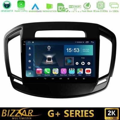 Bizzar G+ Series Opel Insignia 2014-2017 8core Android14 6+128GB Navigation Multimedia Tablet 9