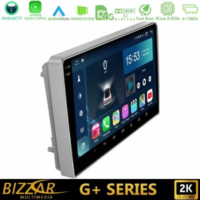 Bizzar G+ Series Opel Astra/Corsa/Antara/Zafira 8core Android14 6+128GB Navigation Multimedia Tablet 9