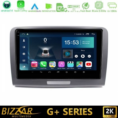 Bizzar G+ Series Skoda Superb 2008-2015 8core Android14 6+128GB Navigation Multimedia Tablet 9