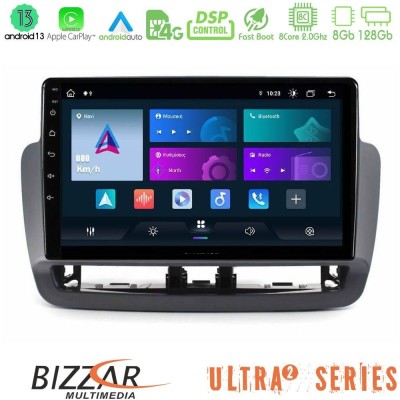 Bizzar Ultra Series Seat Ibiza 2012-2015 8core Android13 8+128GB Navigation Multimedia Tablet 9