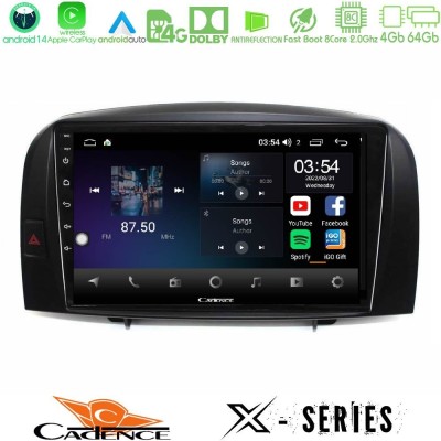 Cadence X Series Hyundai Sonata 2005-2009 8core Android 14 4+64GB Navigation Multimedia Tablet 10