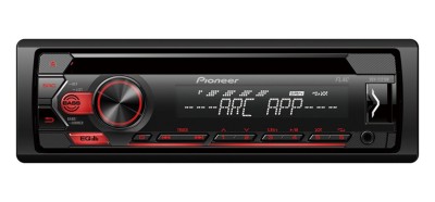 pioneer DEH-S121UB Headunit 1-DIN Radio Usb/CD RED & Remote