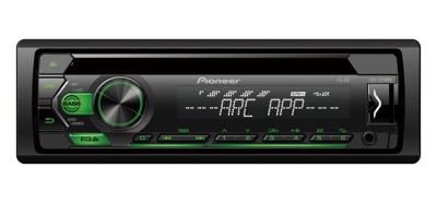 pioneer DEH-S121UBG Headunit 1-DIN Radio Usb/CD GREEN & Remote