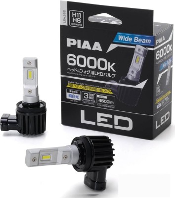 piaa LEH262 Headlight LED conversion bulb 6000K /34W per bulb 4500lm from2 bulbs For H11/H8/H9/H16 Halogen sockets