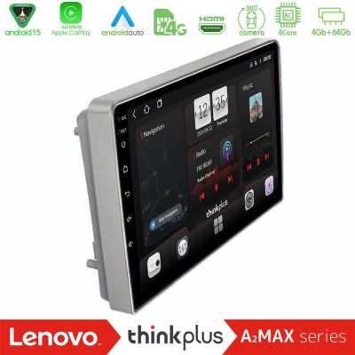 Lenovo Thinkplus A2MAX Series 8Core Android15 4+64GB  Opel Astra/Corsa/Antara/Zafira Navigation Multimedia Tablet 9