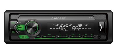 pioneer MVH-S120UBG Headunit 1-DIN Radio Usb GREEN