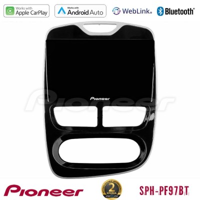 Pioneer SPH-PF97BT Series    Renault Clio 2012-2016 Multimedia Station 9