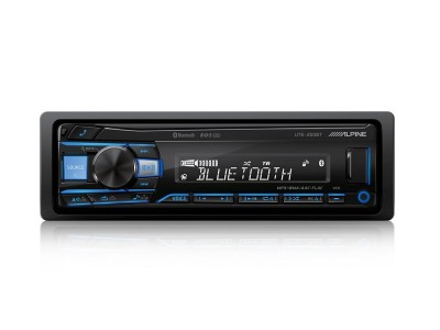 alpine UTE-200BT Headunit 1-DIN USB/BT/2-RCA/VARIABLE